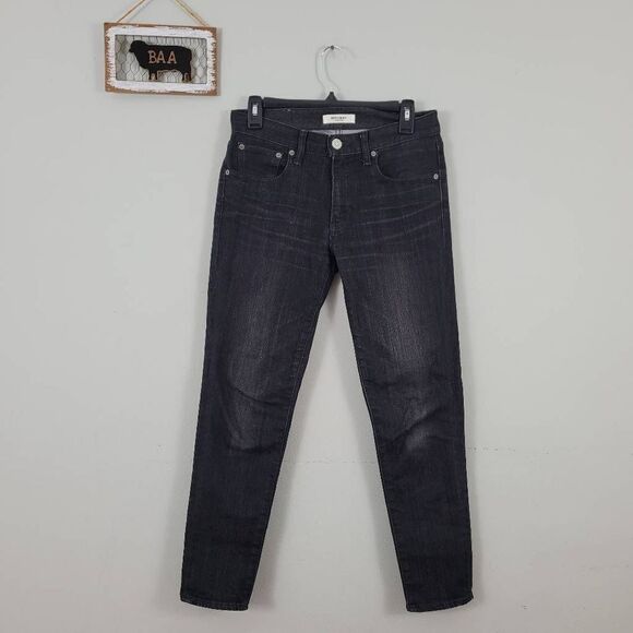 Moussy‎ Vintage MVS Black Skinny Jeans Sz 26 Classic Denim Ankle Neutral - Picture 1 of 9